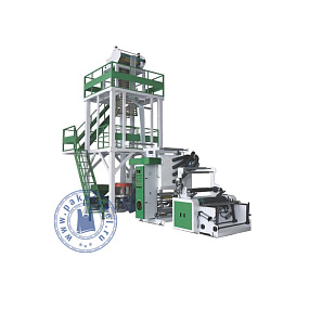 Выдувной экструдер для биоразлагаемой пленки с глубокой печатью YF-FE800