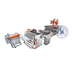 Двухшнековый экструдер для изготовления двухслойной воздушно-пузырчатой пленки PT-L2S2-W2600